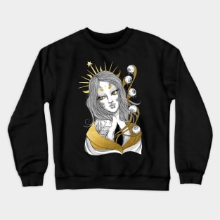 Golden Virgin Crewneck Sweatshirt